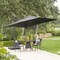 GDFStudio Guinevere Outdoor 9.8 Ft. Aluminum Frame Base Canopy Umbrella